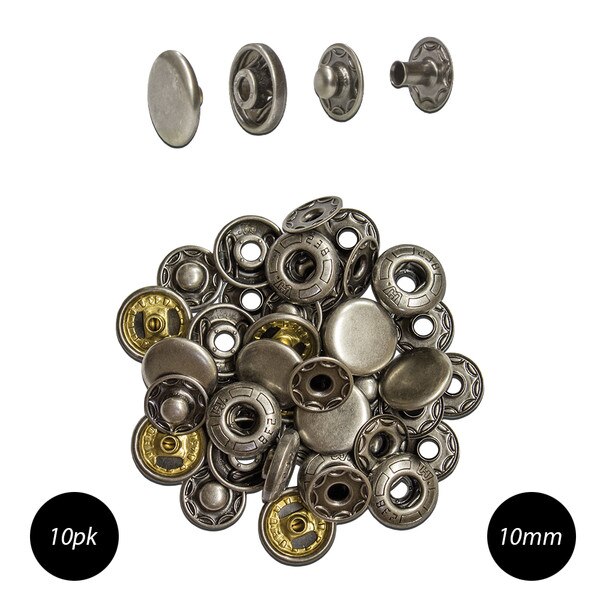 SPRS.10mm.Antique Nickel.10pk.01.jpg Spring Snaps Image